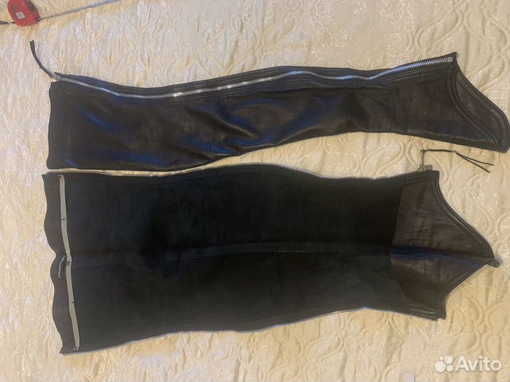 Женские Ботфорты,из мягкой натуральной кожи