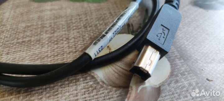 Кабель USB A - USB B (2м, 1м) для принтера