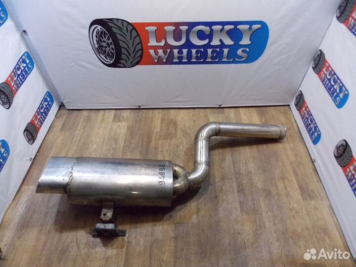 Задняя часть выхлопной системы