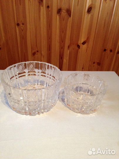 Салатник хрустальный