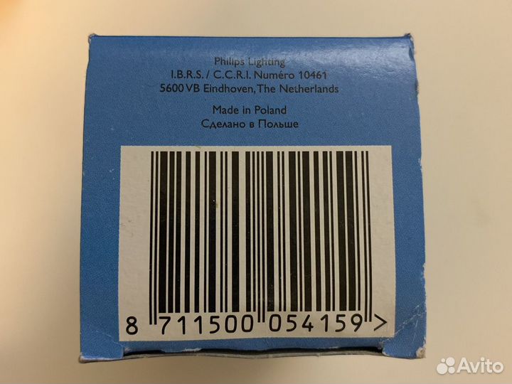 Лампа цоколь Е14 40 Вт 230 В, Польша