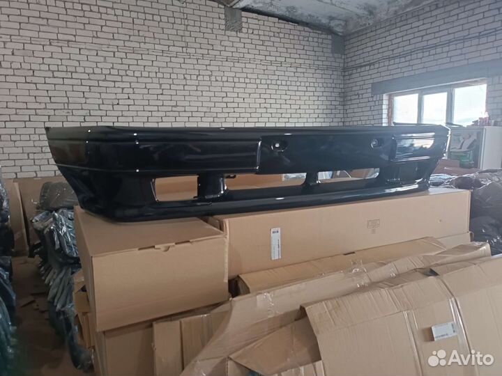 Бампер передний ваз 2114 2115 графитовый металлик