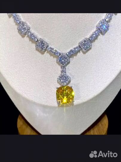 Колье ожерелье серьги