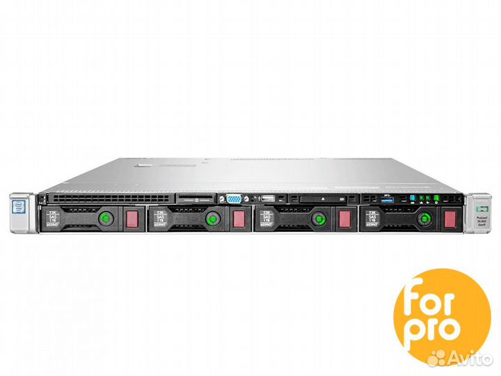Сервер HP DL360 Gen9 4L4s P440 2xE5-2620v3 256GB