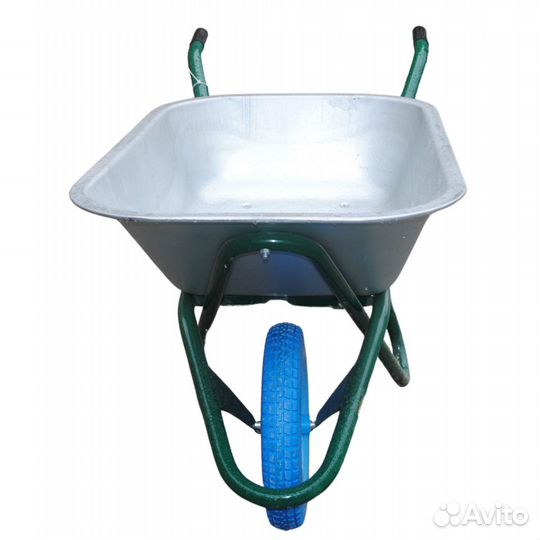 Тачка строительная мастер-2 с литым колесом