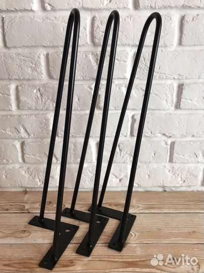 Ретро-ножки; ножки шпильки, 45 см, 3 шт