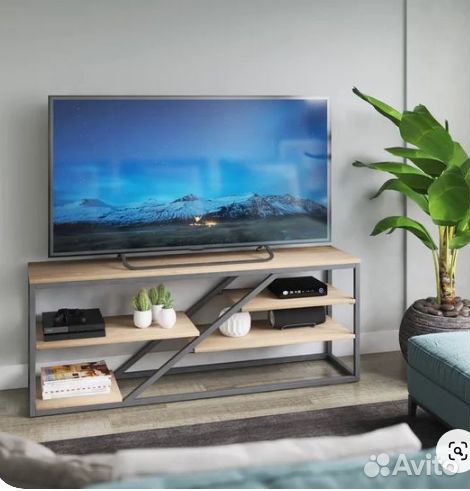 Тумба под телевизор Лофт