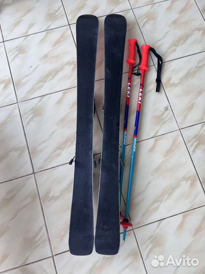 Горные лыжи 100/комплект для начинающего лыжника