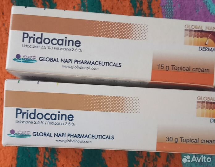 Обезболивающий крем