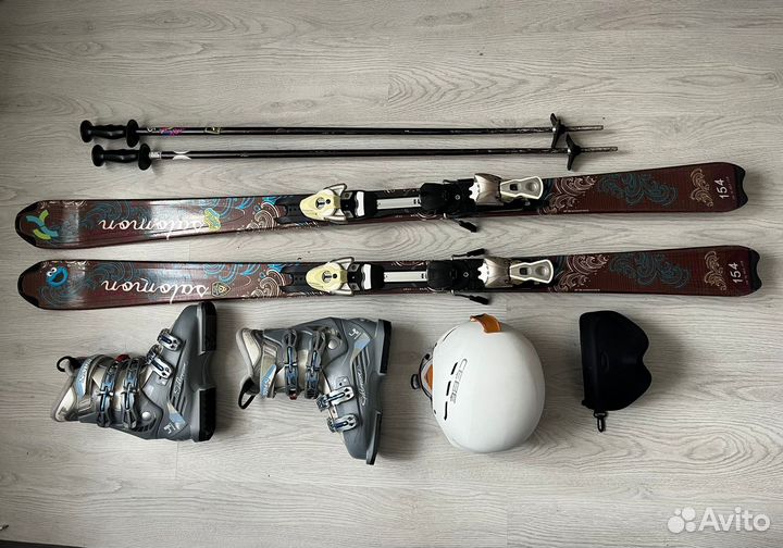 Горные лыжи salomon