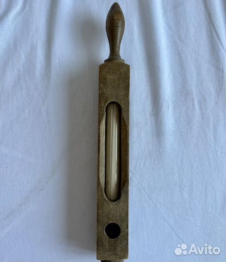 Термометр старинный деревянный начало 20 века