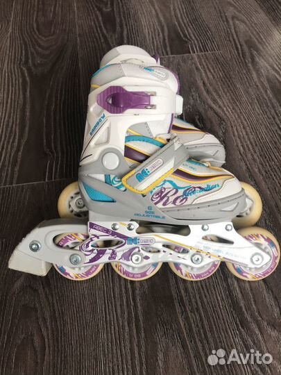 Роликовые коньки детские раздвижные