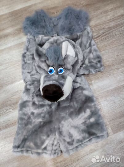 Новогодний костюм для мальчика волк