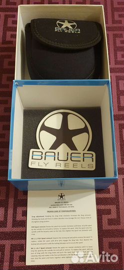 Нахлыстовая катушка Bauer RVR euro-nymph