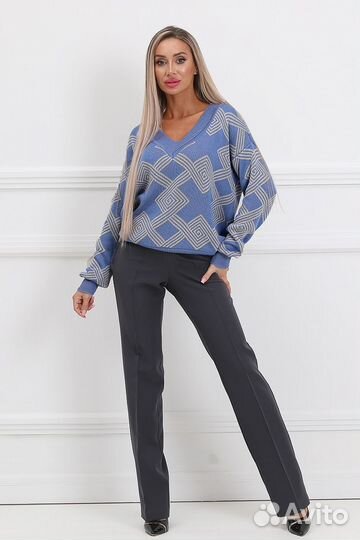Женский джемпер размеры 42-62 Др5-466/8