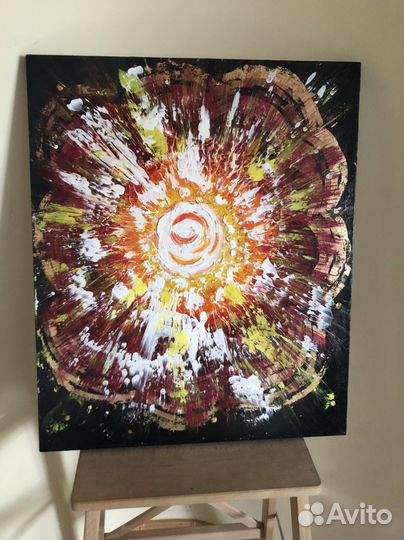 Интерьерная картина маслом на холсте