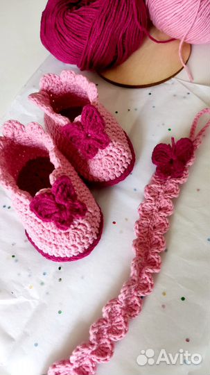 Набор для новорождённых (ручная работа)