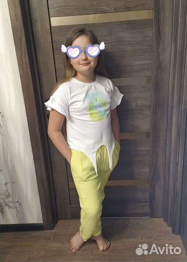 Летний костюм для девочки
