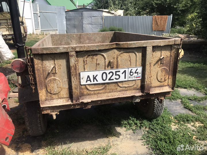 Прицеп бортовой УАЗ 8109, 1985