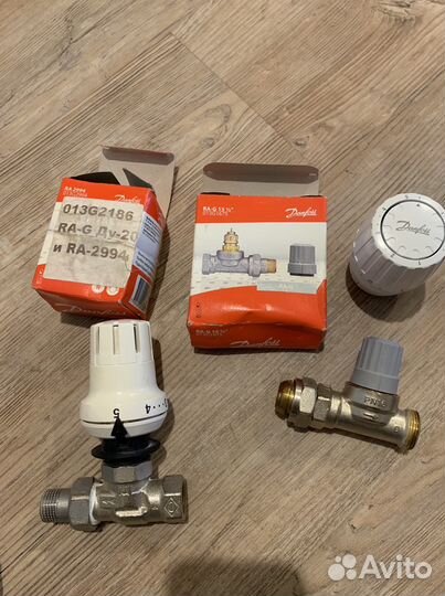 Арматура и терморегуляторы Danfoss RA-G