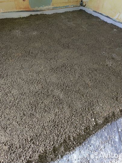 Полусухая стяжка пола