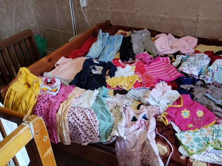 Одежда для дев мешком 1.5 - 3 и мал от 3- 6лет