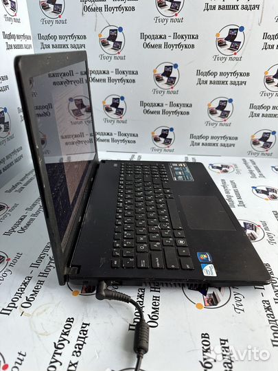 Asus x501a, тонкий ультрабук intel 2.3ghz/500gb
