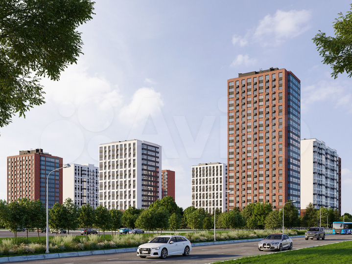 1-к. квартира, 39,2 м², 23/24 эт.