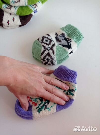Носочки шерстяные детские новые