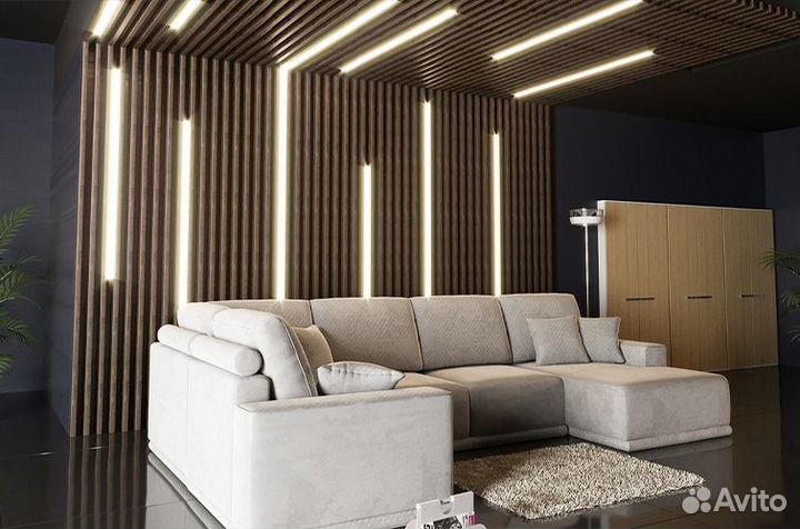 Линейные светильники, разной длинны