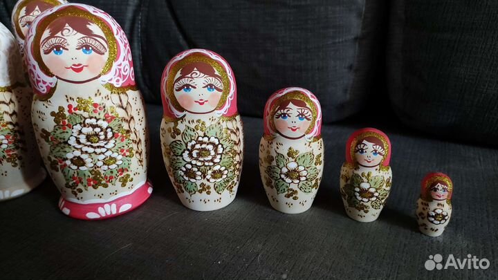 Матрёшки ручной работы, художественная роспись