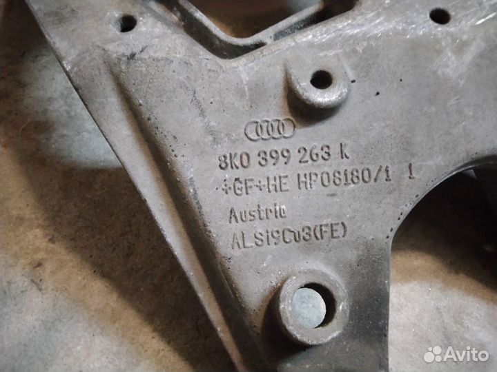 Кронштейн АКПП audi a4 b8, a5