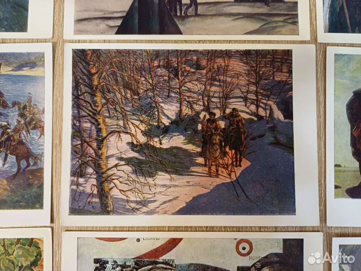 Армия, 18 открыток 1960-80е годы