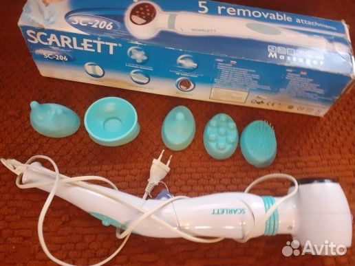 Электрический массажер с функцией прогревания