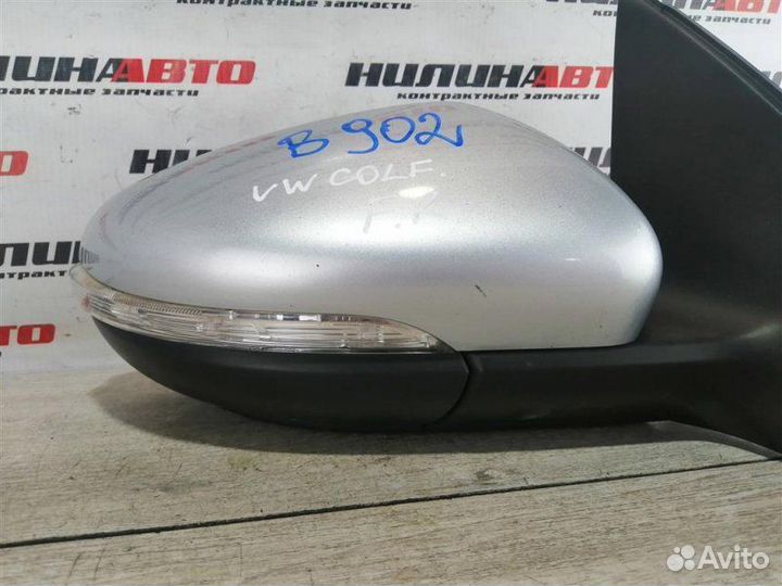 Зеркало правое Volkswagen Golf 6 1.4 TSI 2009