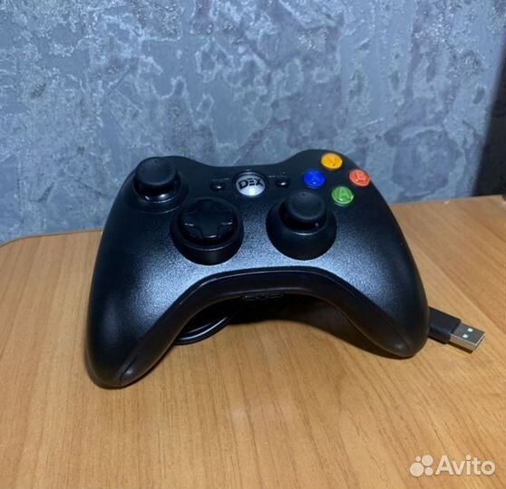 Геймпад xbox 360 проводной беспроводной