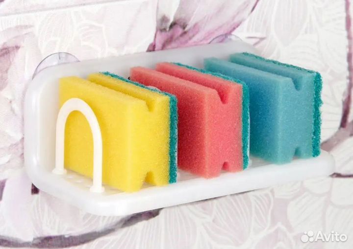 Полка на присосках со встав.ограничителями Inomata