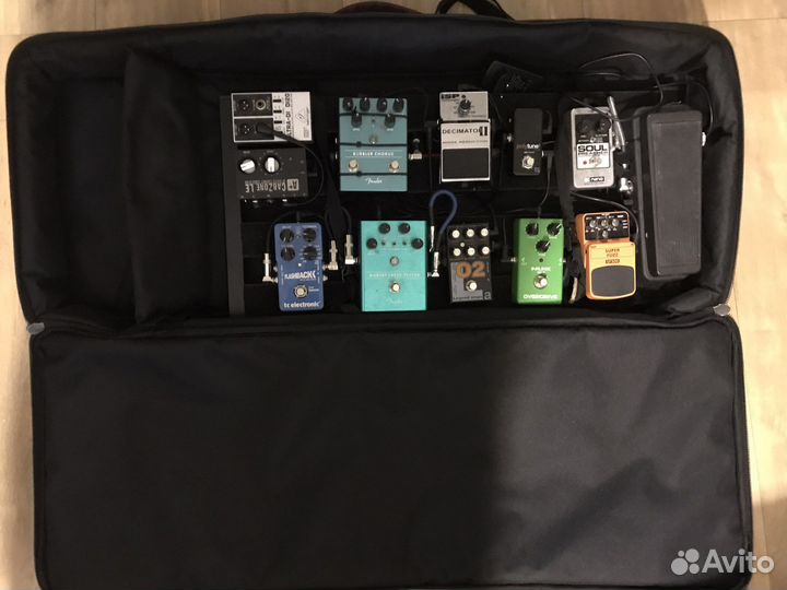 Гитарный педалборд (в сборе)