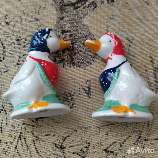 Уточка фарфор