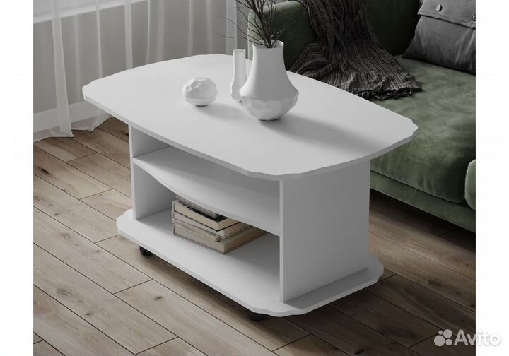 Журнальный столик Консул-2 белый