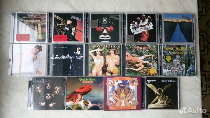 Фирменные аудио CD's (USA, Europe)