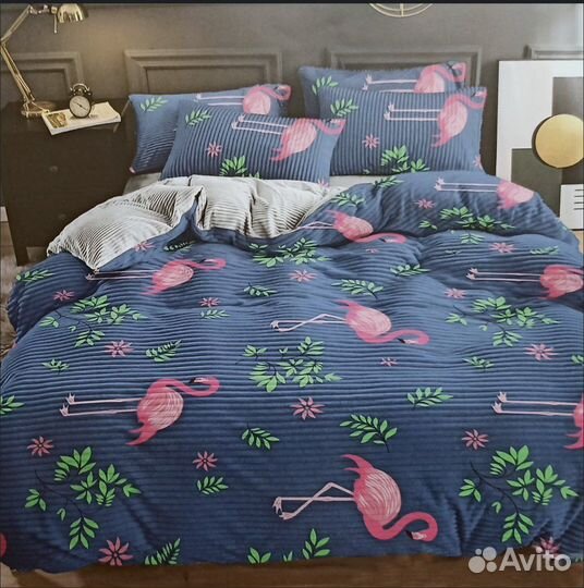 Белье постельное на резинке новое