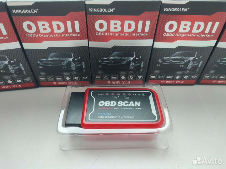 Автосканер OBD2 Kingbolen v1.5 Wi-fi Elm327
