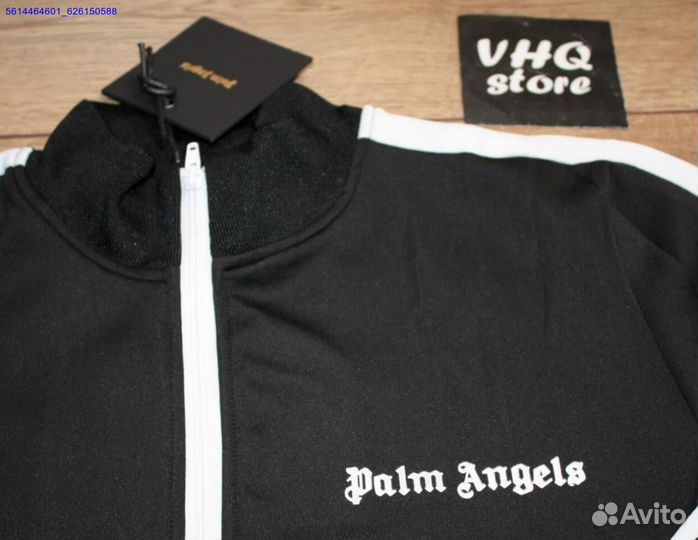 Palm Angels олимпийка черная (Арт.92952)