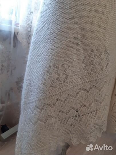 Пуховый платок шаль