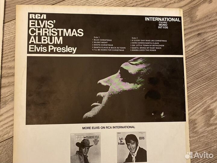 Elvis Christmas Album lp USA