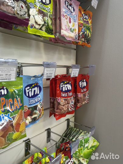 Крючок для экономпанели с ценникодержателем