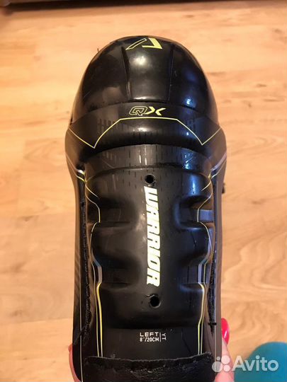 Щитки хоккейные детские Warrior Alpha Qx