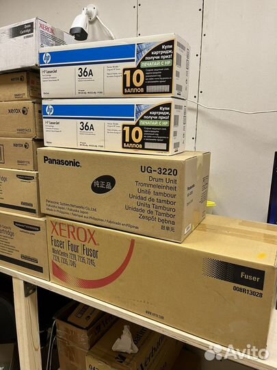 Картриджи xerox, тонеры xerox и др