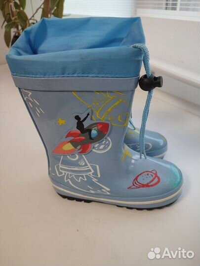 Резиновые сапоги утеплённые 26р